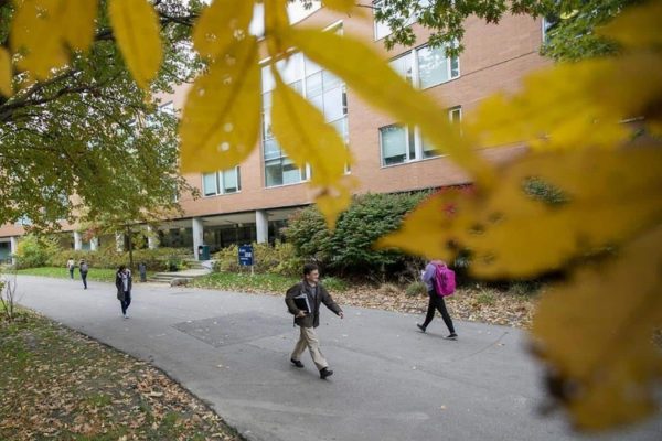 University of Toronto Mississauga in fall, October 19, 2018. (photo by Nick Iwanyshyn)