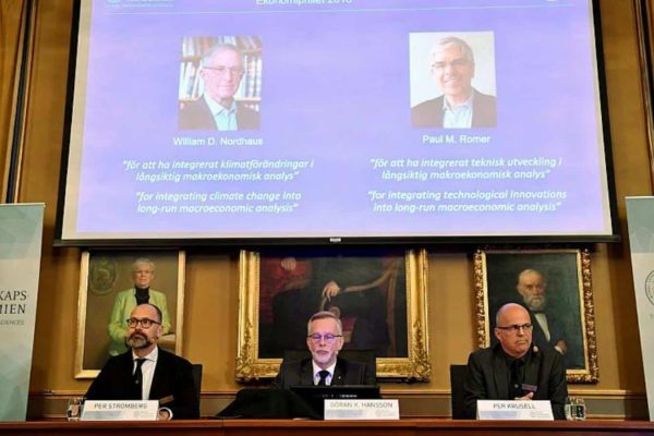 جایزه نوبل اقتصاد 2018