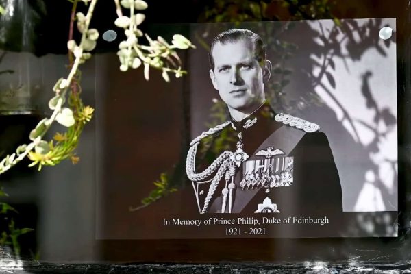 مگان مارکل در مراسم خاکسپاری پرنس فیلیپ