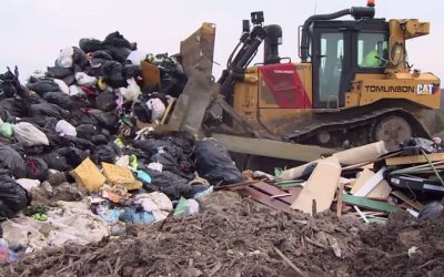 دفن زباله در کبک