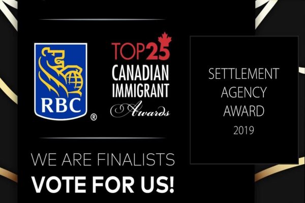 دکتر علی قربانی و مهندس مریم صادقی در جمع برترین مهاجران سال 2019 کانادا