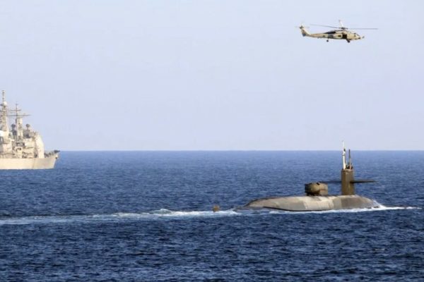u-s-s-georgia-submarine زیردریایی آمریکایی در خلیج فارس