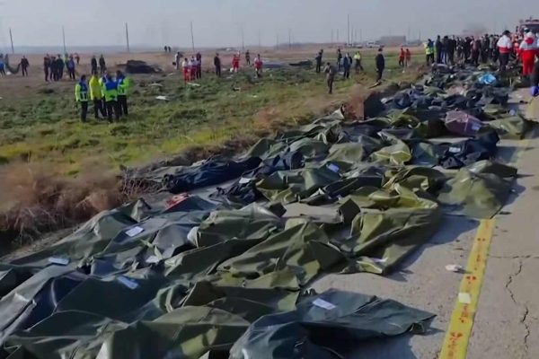 بازماندگان جان‌باختگان هواپیمای اوکراینی