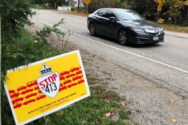 ٥٠ هزار نفر با امضای کارزاری خواستار لغو پروژه بزرگراه ٤١٣ انتاریو شدند