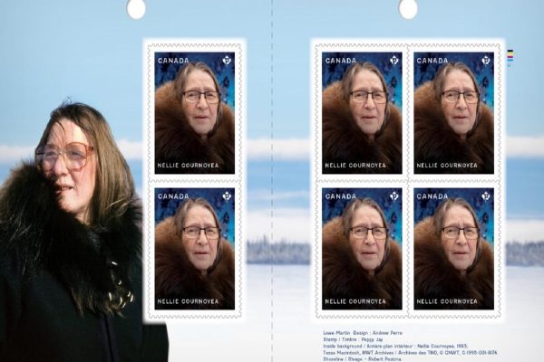 زن بومی که عکسش روی تمبر کانادا چاپ شده، کیست؟