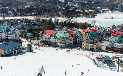 پیست اسکی مون ترمبلانت کبک گران ترین مکان برای گذراندن شب سال نو در کانادا